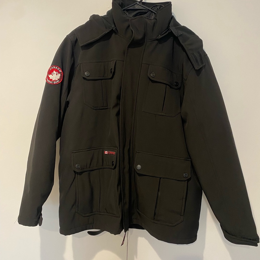 Men's Black Winter Jacket